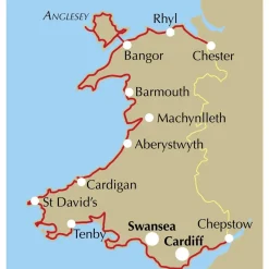 Sale Walking the Wales Coast Path Maps, Guides & Compasses