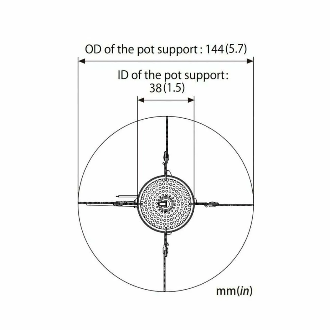 Outlet WindMaster Stove with Micro Regulator + 4Flex Gas Stoves