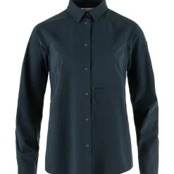 Clearance Womens Abisko Trekking Shirt Women Long Sleeved Trekking Shirts