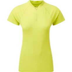 New Womens Dart Nano Zip T-Shirt Women Baselayer - Short Sleeves