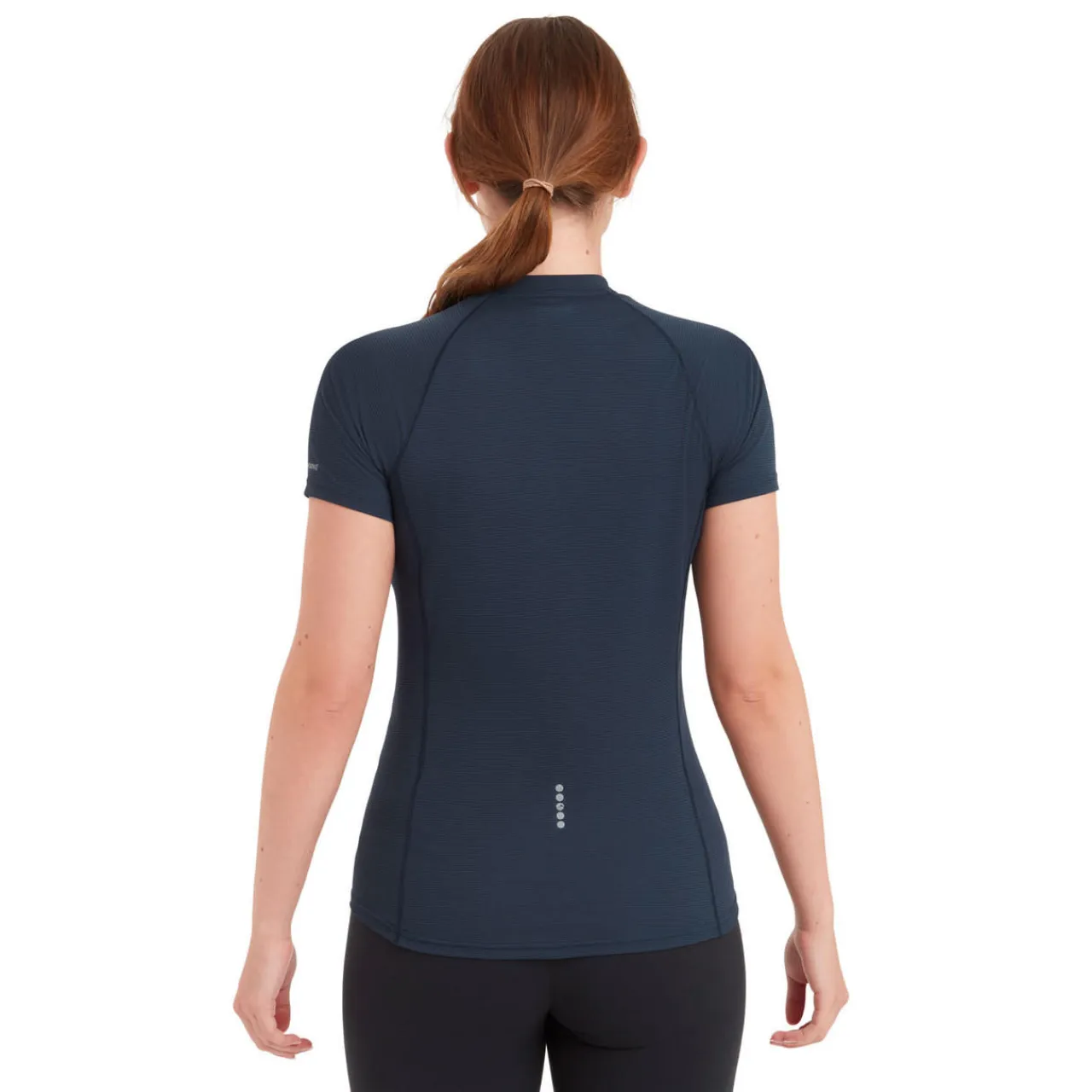 New Womens Dart Nano Zip T-Shirt Women Baselayer - Short Sleeves