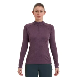 Outlet Womens Dart Zip Neck Women Baselayer - Long Sleeves