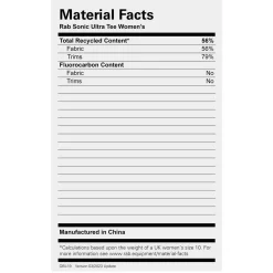 Outlet Womens Sonic Ultra Tee - Past Season Colours Women Baselayer - Short Sleeves